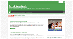 Desktop Screenshot of excelhelpdesk.com